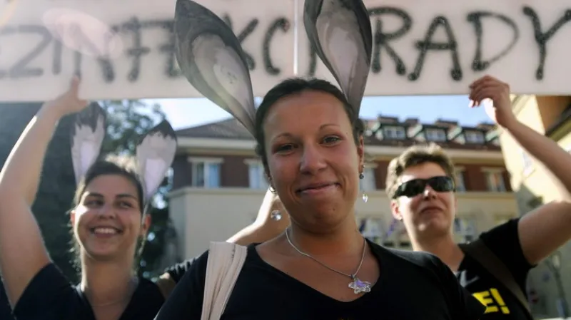 Protest proti změnám ve financování Akademie věd