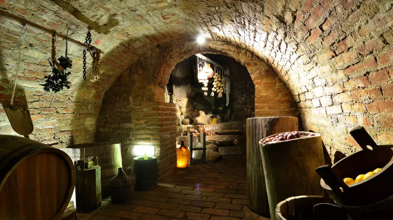 Sklepy pod Zelným trhem sloužily především k uchovávání potravin