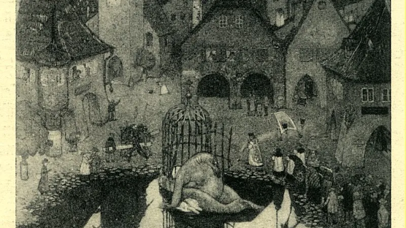 Richard Teschner / Vodník, před 1906