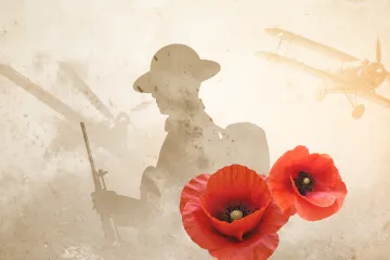 Vlčí mák jako symbol úcty. Česko si připomíná válečné veterány