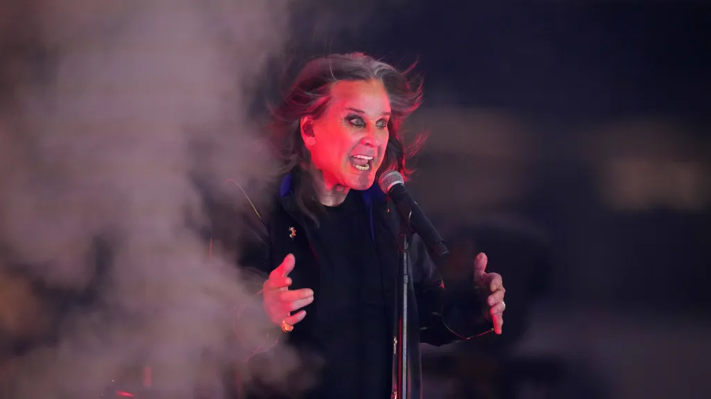 Ozzy Osbourne na snímku z roku 2022