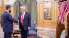 Ahmad Šará a Donald Trump