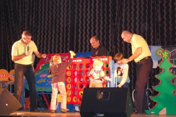 Školáci z Poběžovic na vánoční akci v Bělé nad Radbuzou