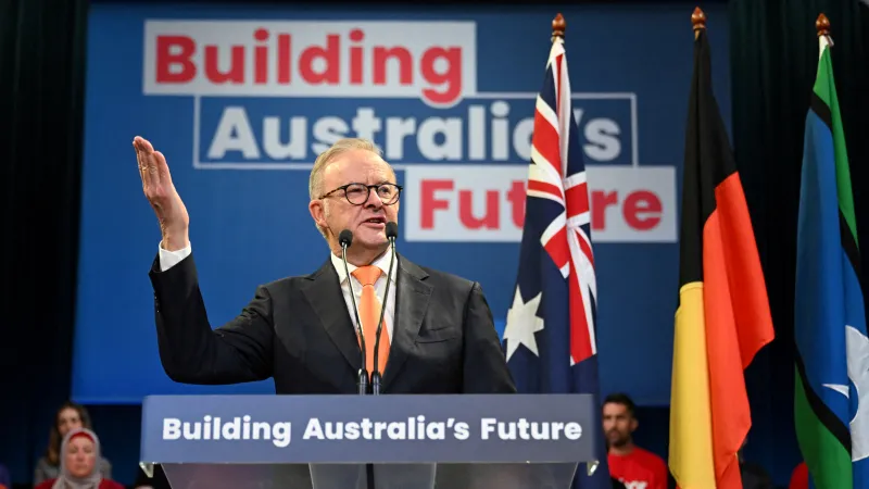 Australský premiér Anthony Albanese