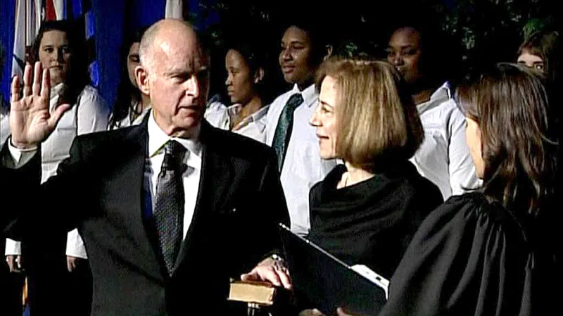 Přísaha kalifornského guvernéra