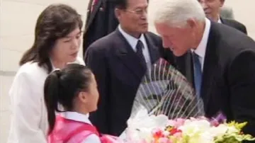 Bill Clinton na návštěvě KLDR