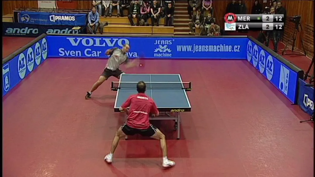 Ping pong Extraliga Ostrava x Olomouc