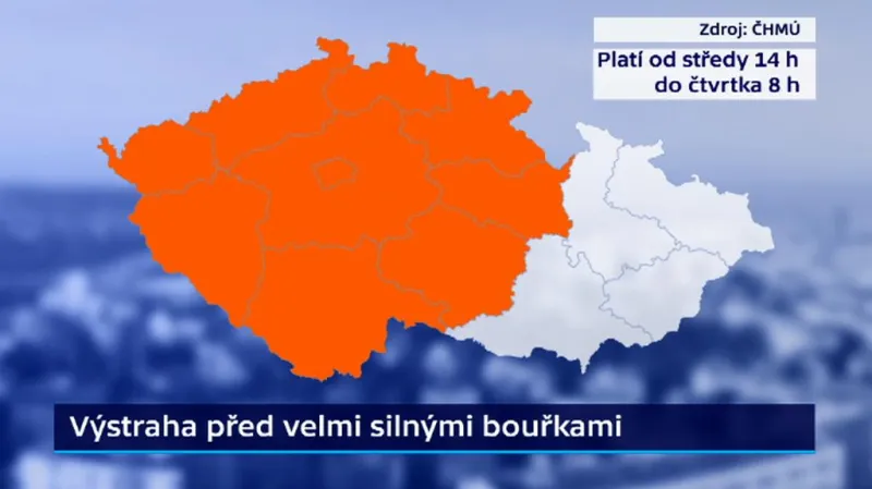 Výstraha před bouřkami