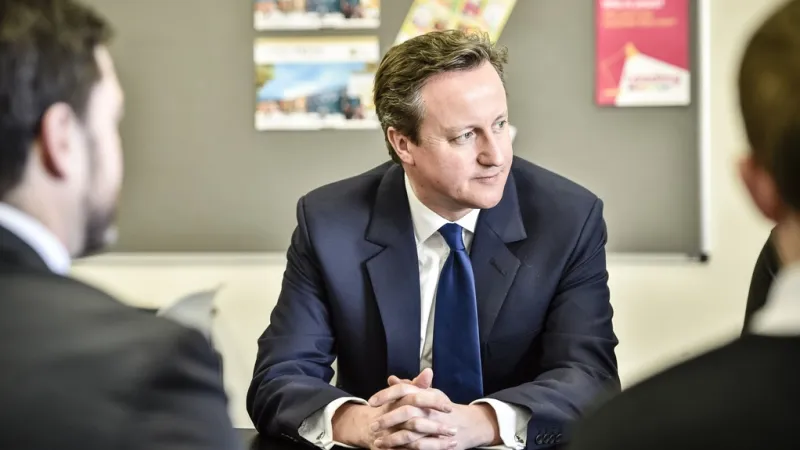 Britský premiér David Cameron