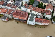 Povodňová situace v Pasově je dramatická. Hladiny Dunaje a Innu rychle stoupají