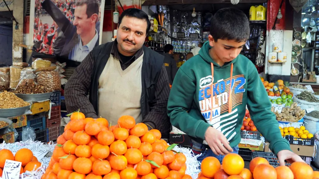 Během příměří se do ulic Damašku vrátili trhovci