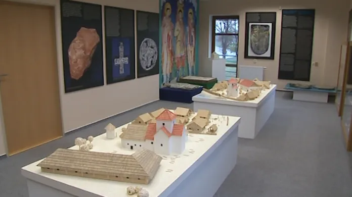 Expozice nového Centra slovanské archeologie