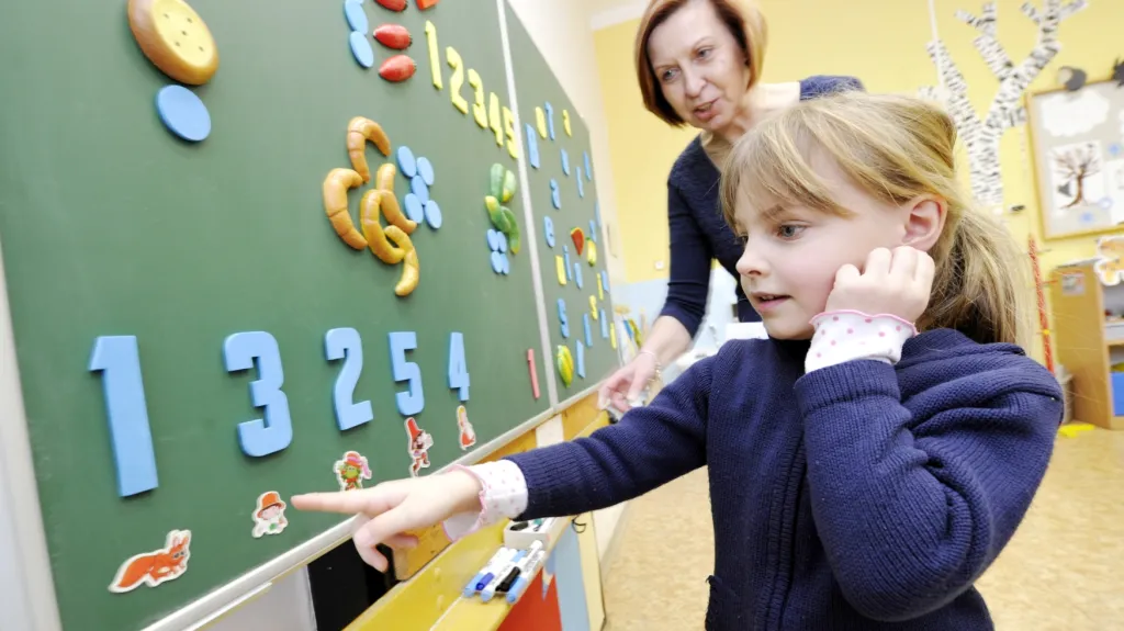 Děti v první třídě