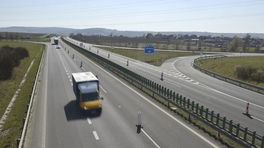 Dálnice D55 u Otrokovic