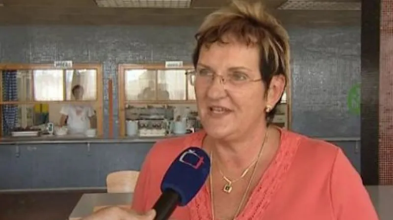 Vedoucí školní jídelny Irena Dostálová o odjezdu zaměstnanců na stávku