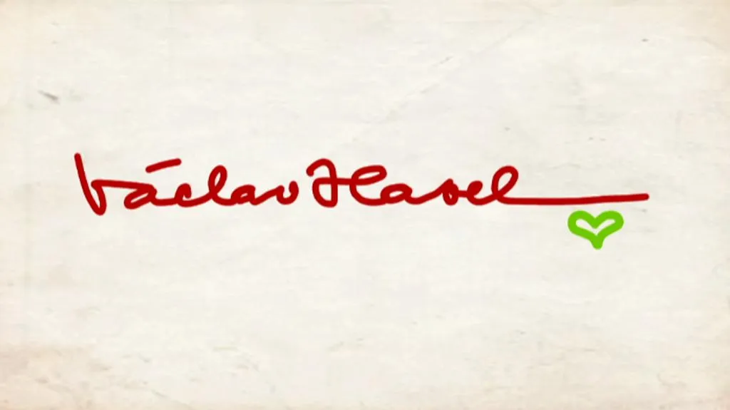 Podpis Václava Havla