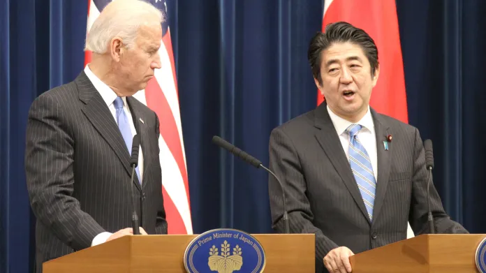 Joe Biden v Japonsku