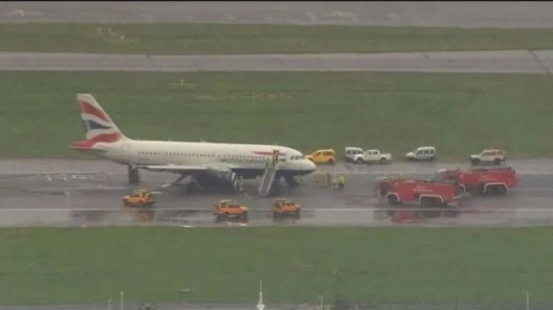 Telefonát Jana Jůna k nehodě na Heathrow