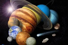 Lidskému oku se ukazuje několik planet sluneční soustavy najednou