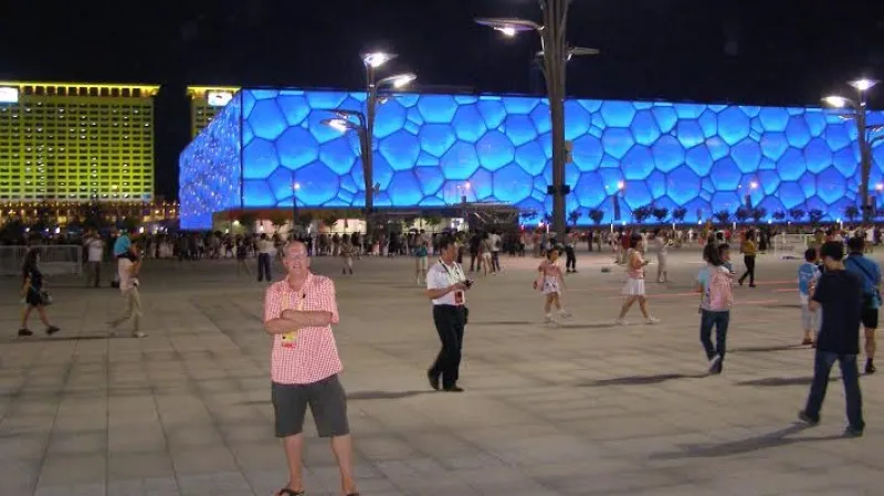 Ondřej Tomek na letní olympiádě v Pekingu