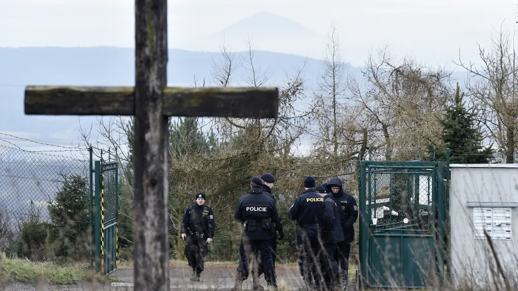 Policisté v chatové oblasti na Ústecku