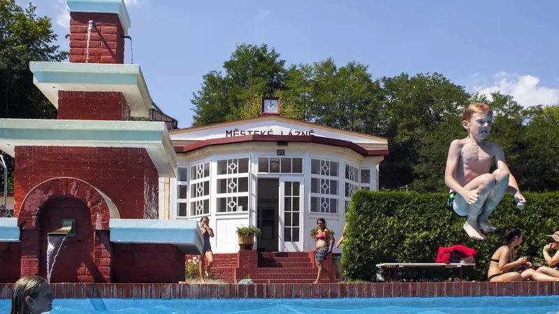 Městské lázně ve Mšeně
