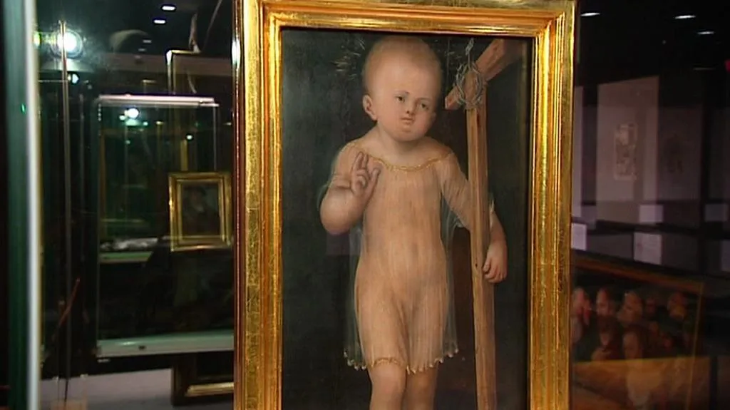 Lucas Cranach / Žehnající Jezulátko