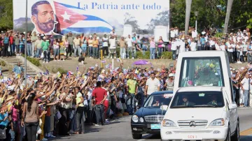 Papež na Kubě