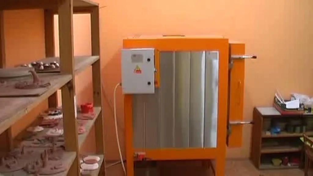 Keramická pec ZŠ Poběžovice