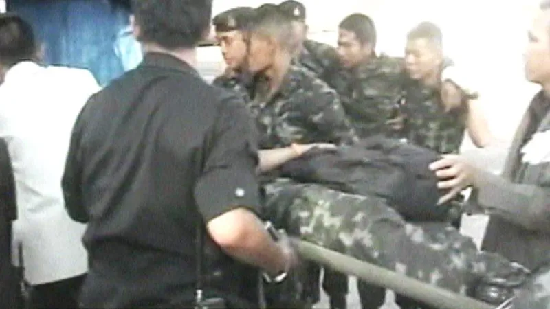 Boje na thajsko-kambodžské hranici