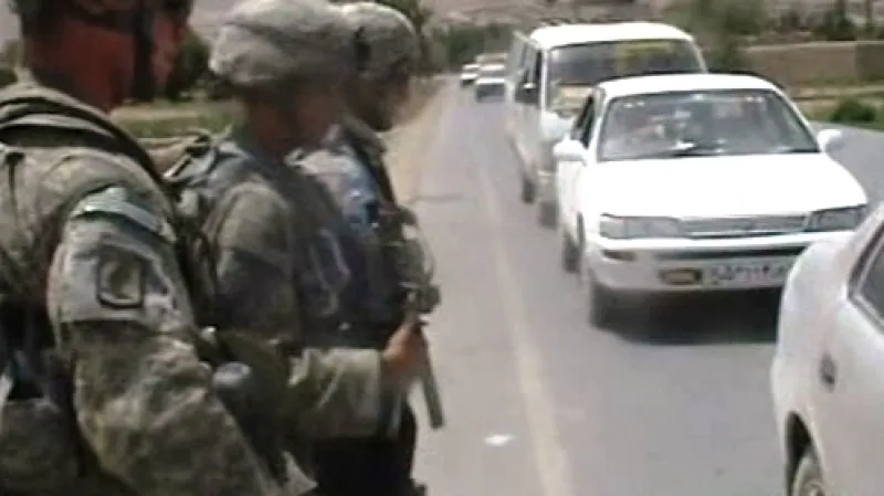 Silniční kontroly v Afghánistánu