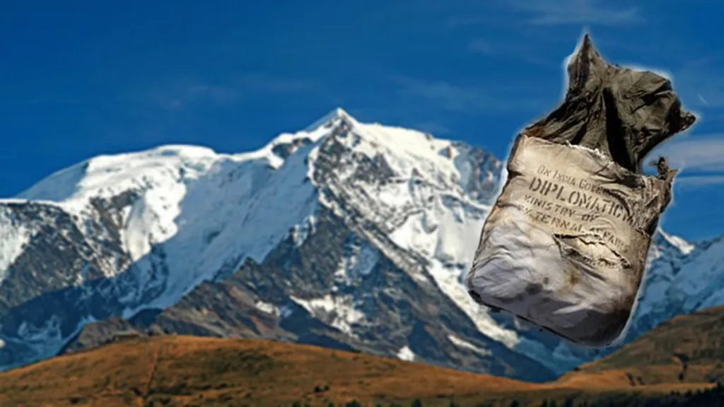 Mont Blanc vydal starou diplomatickou poštu