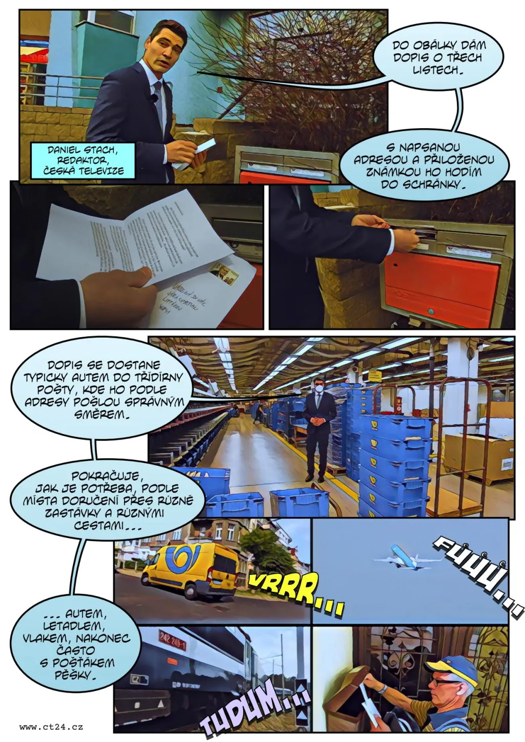 Rozložit a znovu složit. Cesta e-mailů se od obyčejného psaní liší i jinak než dobou doručení