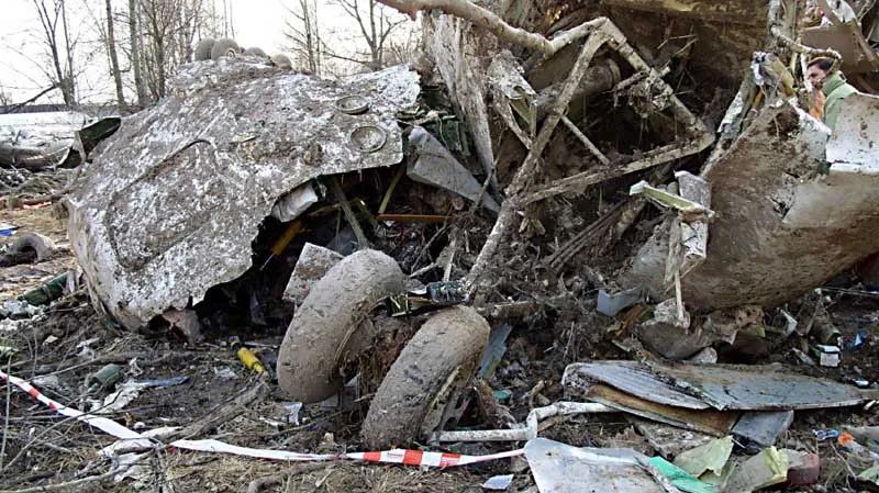 Nehoda polského letadla ve Smolensku