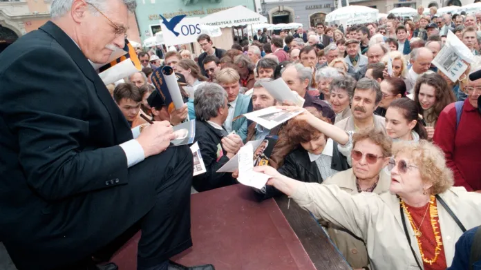 Volební kampaň ODS v roce 1996