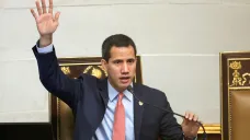 Venezuelský opoziční lídr Juan Guaidó