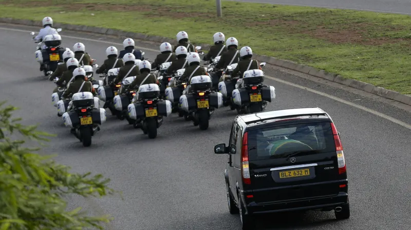 Převoz ostatků Nelsona Mandely