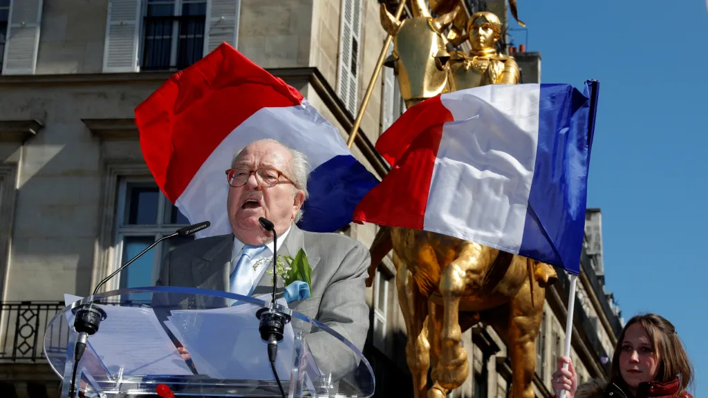 Jean-Marie Le Pen v roce 2016