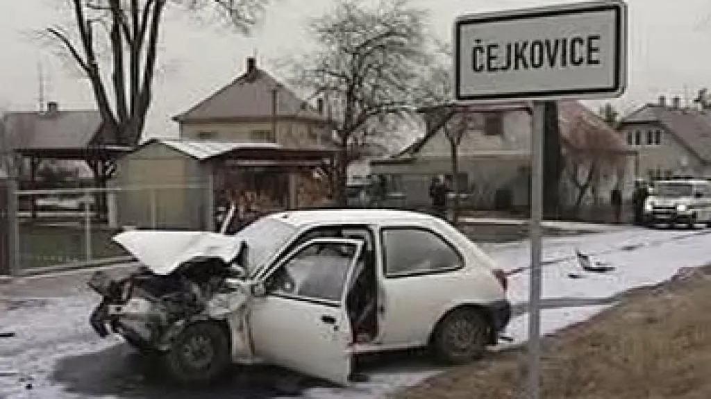Tragická nehoda v Čejkovicích