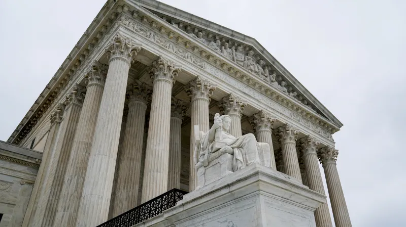 Budova nejvyššího soudu USA