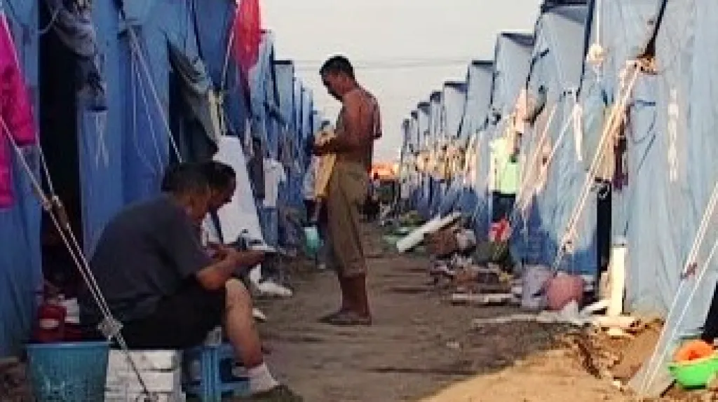 Stanová osada pro oběti zemětřesení