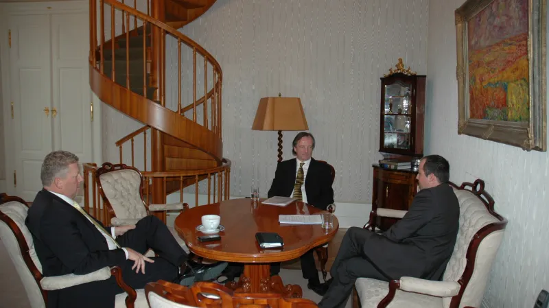 Jiří Besser, Oliver Dohnányi a Radek Zdráhal