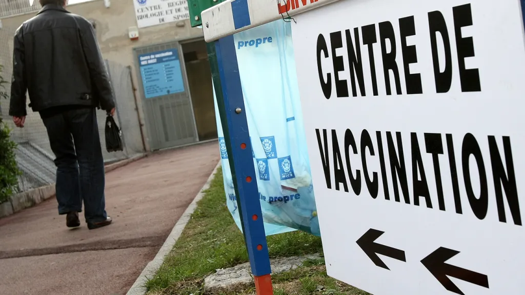 Vakcinační centrum v Nice