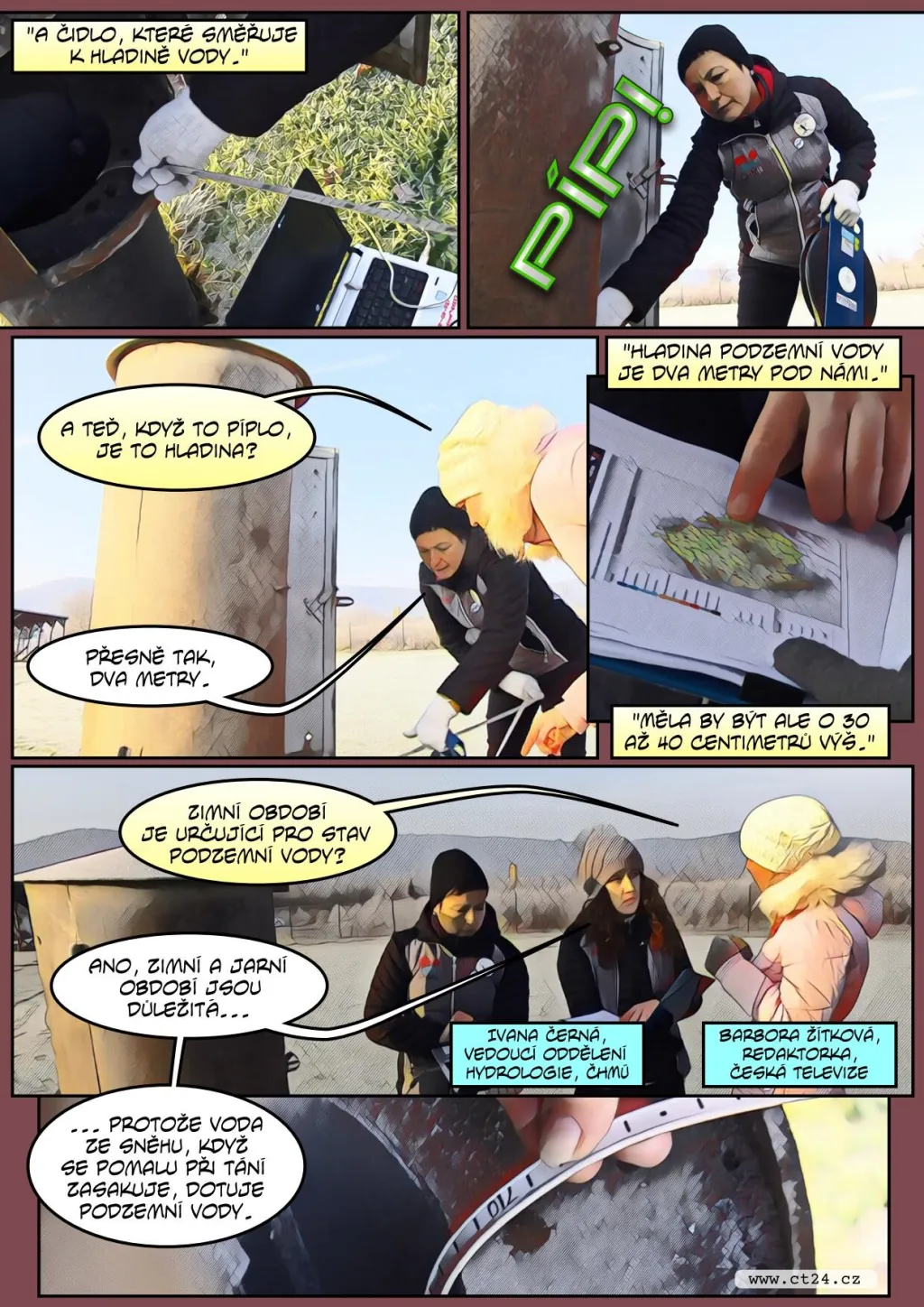 Krajině chybí voda