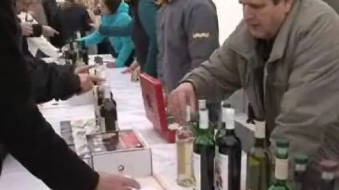 Na náměstí Svobody se ochutnává svatomartinské víno