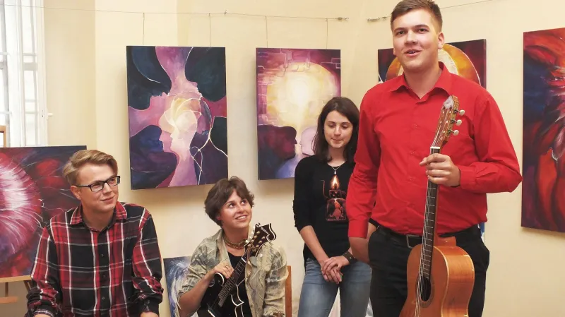 Z výstavy v Panském dvoře v Boskovicích