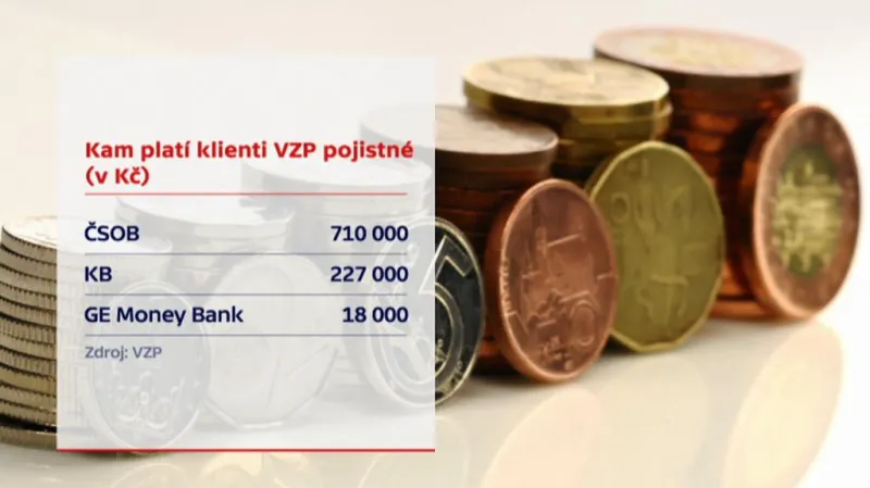 Kam platí klienti VZP pojistné
