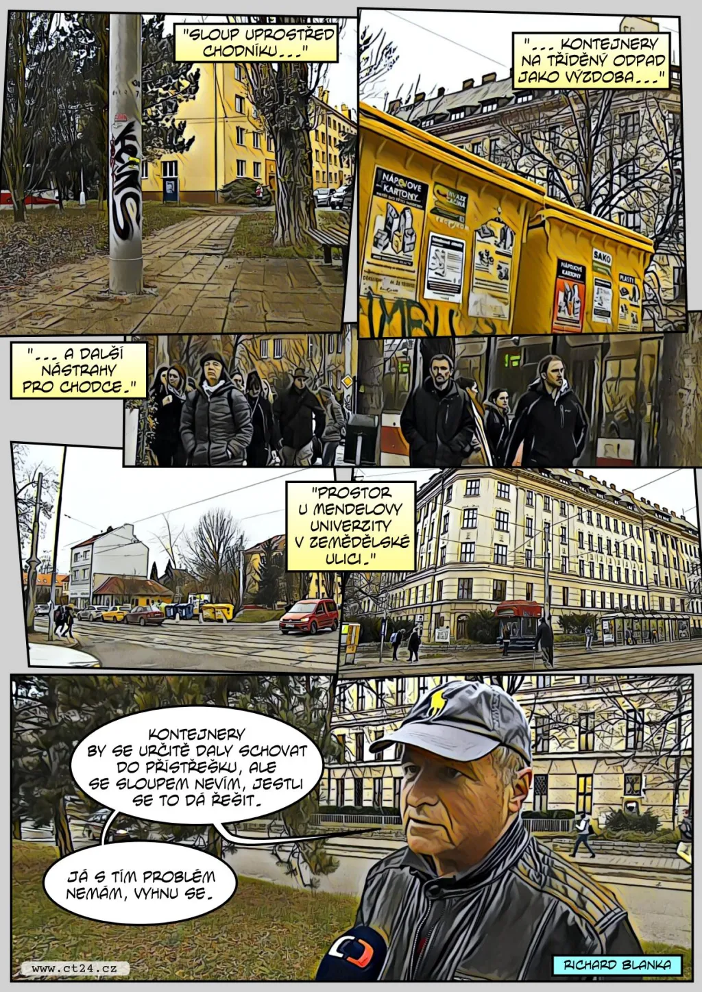 Veřejné prostranství v Brně