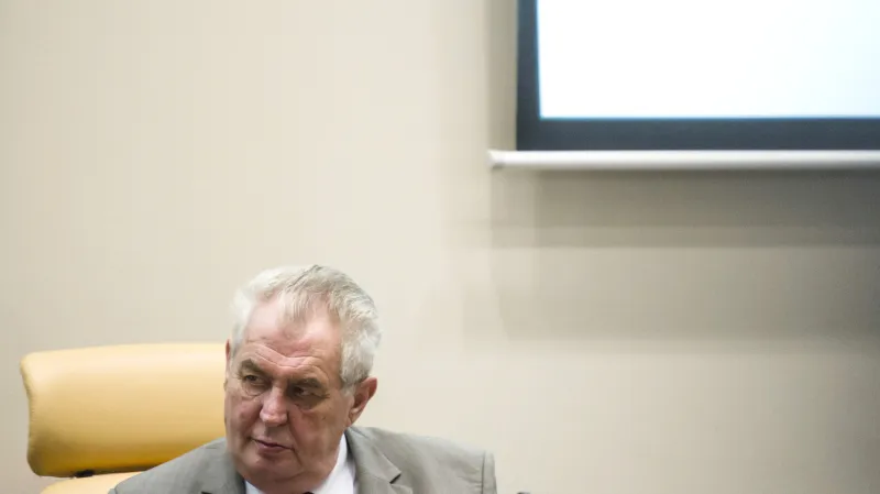 Miloš Zeman na návštěvě Královéhradeckého kraje