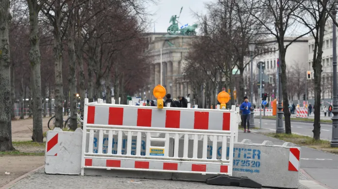 Bezpečnostní opatření před silvestrovskými oslavami v Berlíně